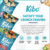 Kibo Chickpea Chips 3 Flavor Variety Pack - High Protein-Fiber, Plant-Based, Gluten-Free, Non-GMO, Vegan, Made with Real Veggies - 1 oz, 12 Pack