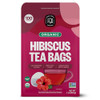 FGO Organic Hibiscus Tea, 100 Count, Eco-Conscious Tea Bags, Caffeine Free, Packaging May Vary (Pack of 1)