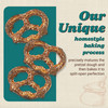 Unique Snacks Original Splits Pretzels, Delicious Homestyle Baked Snack Bag, OU Kosher, and Non-GMO Food, No Artificial Flavor, 11 Oz. Bag, Pack of 6