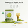 MatchAiA Organic Matcha Green Tea Powder - Premium Culinary Grade, USDA Certified, 100% Pure - Perfect for Lattes, Smoothies, Desserts and Baking - S