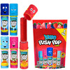 Push Pop Jumbo Lollipop Candy Assortment - Strawberry, Blue Raspberry, Berry Blast, Cherry Watermelon, 5 Count