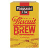 Yorkshire Tea Malty Biscuit Brew, Black Tea, Pillow Tea Bags, 40 Count (Pack of 1), Caffeinated, Enjoy Hot or Iced, 40 Teabags