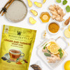 Wissotzky Tea Ginger Turmeric Spiced Chai - Pack of 50 Tea Bags