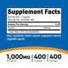 Nutricost Taurine 1000mg, 400 Capsules