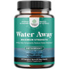 Water Away Supplement for Fast Bloating and Swelling Relief Pure Natural Diuretic Pills Reduce Retention Support Weight Loss Boost Energy Levels
