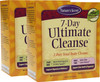 Nature's Secret 7 Day Ultimate Cleanse - 2 Part Total Body Cleanse Healthy Digestion & Elimination Support - Multi-Herb Detox Blend & Multi-Fiber Col