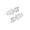 Etymotic ER20XS ETY Earplugs - Standard Size, Clear - High-Fidelity Hearing Protection - Up to 20 dB Sound Reduction - Reusable - Includes Neck Cord