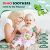 Hilph Kids Ice Packs for Boo Boos - FSA Eligible HSA, 3 Pack Dinosaur Ice Packs for Toddlers & Children Injuries Reusable, Soft Small Gel Hot & Cold