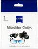 ZEISS MicroFiber Lens Cleaning Cloth (Pack of 2) JUMBO SIZE