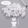 20 Pcs Syringe Adaptor, Luer Lock Female Luer Syringe to Syringes Transfer Joint Lock Connector to Syringes Coupler Adapter Luers Adapter