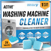 Washing Machine Cleaner Descaler 24 Pack - Deep Cleaning Tablets For HE Front Loader & Top Load Washer, Septic Safe Eco-Friendly Deodorizer, Clean In