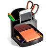 Officemate Recycled Deluxe Desk Organizer, Black (26022) 5" x 5.4" x 6.8"