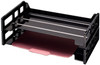 Officemate 26054 Recycled Desk Tray, Side Load,9 x 16 1/4 x 5, Legal, Black, 2/PK (OIC26054)