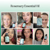 Pure Rosemary Oil for Hair Skin and Nails - 100% Pure Undiluted Rosemary Essential Oil with Dropper for Topical Uses Aromatherapy Diffusing and Home