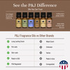 P&J Trading Fragrance Oil Coffee Shop Set | Coffee, Café Mocha, Chai Tea, Hot Chocolate, Blueberry Muffin, French Vanilla Candle Scents for Candle Ma
