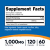 Nutricost D-Mannose 1000mg Per Serving, 120 Capsules - 500mg Per Capsule, Urinary Tract Health, Non-GMO and Gluten Free