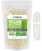 XPRS Nutra Size 4 Empty Capsules - 1000 Count Small Clear Empty Vegan Capsules- Vegetarian Pills - DIY Vegetable Capsule Filling - Fillable Do-It-You