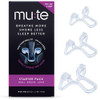 Rhinomed Mute Nasal Dilator Snoring Solution | Starter Pack | Snore Less & Sleep Better | Nasal Strip Alternative | Comfortable Breathing Aids for Be