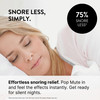 Mute Nasal Dilator Snoring Solution | Large 3 Pack | Snore Less & Sleep Better | Nasal Strip Alternative | Comfortable Breathing Aids for Better Slee