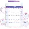2026-2027 Yearly Wall Calendar - Calendar 2026-2027, July 2026 - June 2027, Large Wall Calendar 26-27, 34.8" x 22.8"(Open), Full Year Calendar Large,