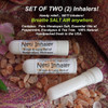 Urban ReLeaf NETI Salt Air Relief INHALERS! Set of Two (2) Sinus & Lung, Himalayan & Botanicals! Respiratory Wellness. Healing Aromatherapy. Energizi