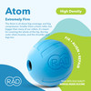 RAD Atom  Extra Firm Yoga Deep Tissue Massage Ball  Myofascial Release Ball for Back Pain, Shoulders, Glutes, Hamstrings, Traps & Pecs  Trigger Po