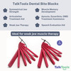 TalkTools Dental Bite Blocks | Therapy Tools to Improve Chewing and Biting Dental Bite Blocks Oral Opener Mouth Prop Dental Bite Blocks Safe for All