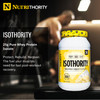 Nutrithority - Isothority Isolated Whey Protein Powder with Ultra-Absorbable Protein and BCAAs to Build Muscle and Accelerate Recovery, Keto Friendly