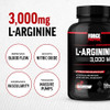 Force Factor L-Arginine Nitric Oxide Supplement with BioPerine to Help Build Muscle and Support Stronger Blood Flow, Circulation, Nutrient Delivery,