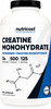 Nutricost Micronized Creatine Monohydrate 3,000mg 500 Capsules, 125 Servings, 750mg of Creatine Monohydrate Per Capsule