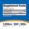 Nutricost Acetyl L-Carnitine (ALCAR) 500 Grams - 1000mg Per Serving - Pure Acetyl L-Carnitine Powder