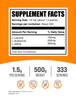 BulkSupplements.com BCAA 3:1:2 Powder - BCAA Supplements, Branched Chain Amino Acids Powder - Unflavored & Gluten Free, 1.5g per Serving, 500g (1.1 l