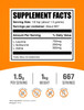 BulkSupplements.com BCAA 3:1:2 Powder - BCAA Supplements, Branched Chain Amino Acids Powder - Unflavored & Gluten Free, 1.5g per Serving, 1kg (2.2 lb