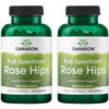 Swanson Rose HIPS - Herbal Supplement Promoting Immune System Health & Healthy Weight Support - (120 Capsules, 500mg Each) (2 Pack)