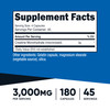 Nutricost Creatine Monohydrate 3,000mg, 180 Capsules (750mg Per Capsule) - Gluten Free, Non-GMO