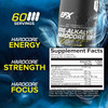 EFX Sports Kre-Alkalyn Hardcore | Thermogenic pH Correct Creatine Monohydrate Pill Supplement | Energy & Strength Pre Workout | 60 Servings, 180 Caps