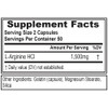 Evlution Nutrition Nitric Oxide Booster L-Arginine Supplement - High Potency Nitric Oxide Supplement with 1500mg of L Arginine HCL for Enhanced Pumps
