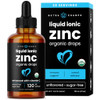 NutraChamps Liquid Zinc for Kids & Adults, Vegan, Pure Ionic Zinc Drops Enhanced with Vitamin C, Supplements for Immune Support, Sugar-Free Liquid 4