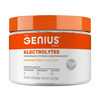 Genius Electrolytes Powder Drink Mix, Orange Fizz, 30 Servings - Natural Hydration Booster & Endurance Supplement with Potassium, Magnesium & Zinc -