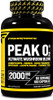 Primaforce Peak O2 Performance Mushroom Powered Oxygen Absorption Booster (180 Capsules) (2,000 mg Per Serving, 60 Servings) - Athletic Performance S