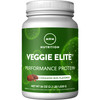MRM Nutrition Veggie Elite Performance Protein | Cinnamon Bun Flavored| Plant-Based Protein| Easy to Digest | with BCAAs| Vegan + Gluten-Free | Clini