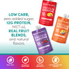 Designer Wellness Protein Smoothie, Real Fruit, 12g Protein, Low Carb, Zero Added Sugar, Gluten-Free, Non-GMO, No Artificial Colors or Flavors, Varie