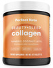 Perfect Keto Beauty + Sleep Grass Fed Collagen Peptides Protein Powder with Ashwagandha, Magnesium, Biotin, Hyaluronic Acid, L Theanine, Hair, Skin,