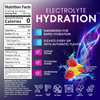 Electrolytes Powder Packets - Sugar Free Hydration Recovery Powder with Potassium, Magnesium, Sodium, Zinc & Vitamin C, Zero Sugar, Hydration Electro