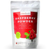 powbab Raspberry Powder from 100% USA Grown Organic Raspberries. No Added Sugar, Not Freeze Dried, No Juice Concentrate, No Maltodextrin. Dehydrated