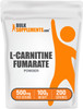 BulkSupplements.com L-Carnitine Fumarate Powder - Carnitine Supplement, Sports Nutrition, L-Carnitine 500mg - Gluten Free, 500mg per Serving, Gluten