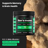 NutraChamps Organic Lions Mane Powder - 2000mg Powerful Nootropic for Memory, Focus, Immune Support - Vegan Lions Mane Mushroom Powder Supplement wi