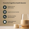 NutraChamps Organic Lions Mane Powder - 2000mg Powerful Nootropic for Memory, Focus, Immune Support - Vegan Lions Mane Mushroom Powder Supplement wi