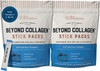Live Conscious Beyond Collagen Peptides Powder Unflavored Packets-Hydrolyzed Collagen Powder-Hair Skin Nail & Joint Support- I II III V & X Grass-Fed