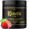 Ambrosia Kinetic - Organic Pre Workout Powder | Mushroom-Enhanced Natural Pre Workout | Nootropic Superfood Powder for Clean Energy, Focus, Recovery